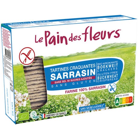 Supermarché PA / Le Pain des Fleurs Organic Crackers 150g