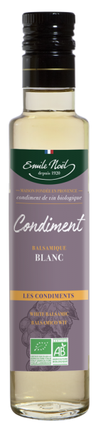 Vinaigre Balsamique Blanc Emile Noel, 25cl