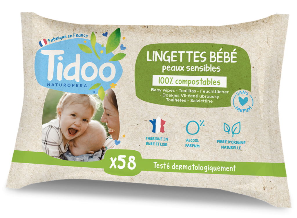 Eau nettoyante micellaire bébé BIO calendula Tidoo 500ml