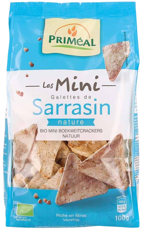 Primeal Mini Galette de Sarrasin Nature 100G