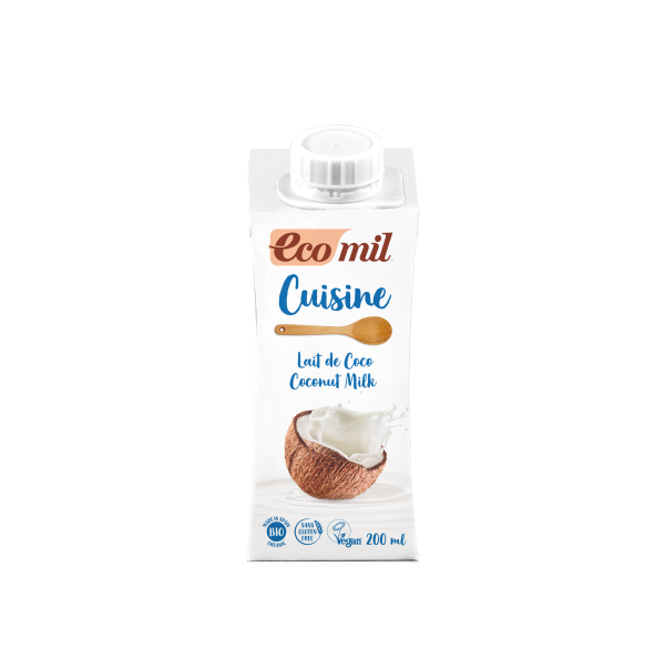 Ecomil Crème Cuisine Coco 200Ml