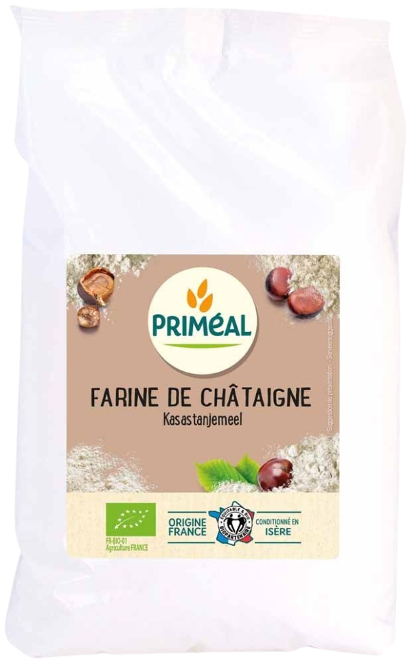 Primeal Farine de Châtaigne 500G