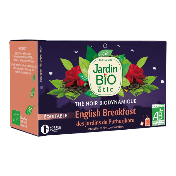 Jardin Bio Thé Noir English Breakfast 1.5Gx20