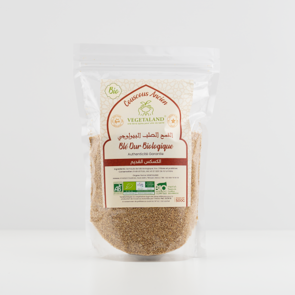 Vegetaland Couscous Ancien de Blé Dur 500G