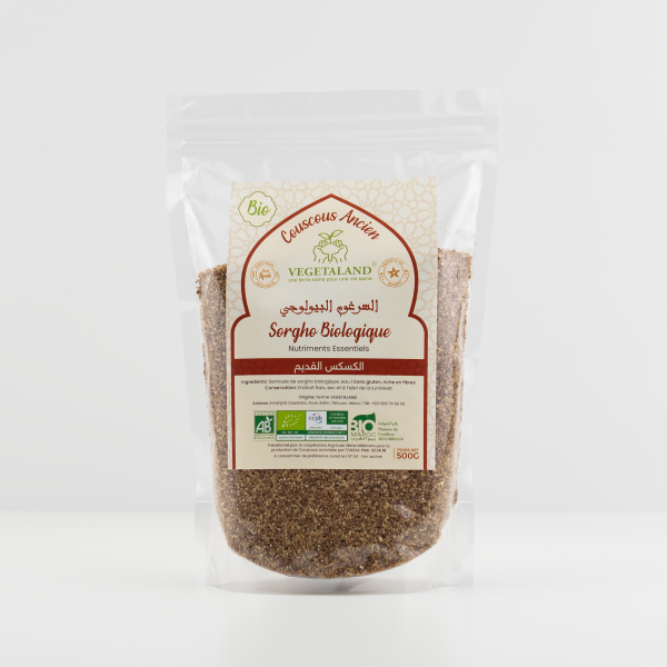 Vegetaland Couscous Ancien de Sorgho 500G