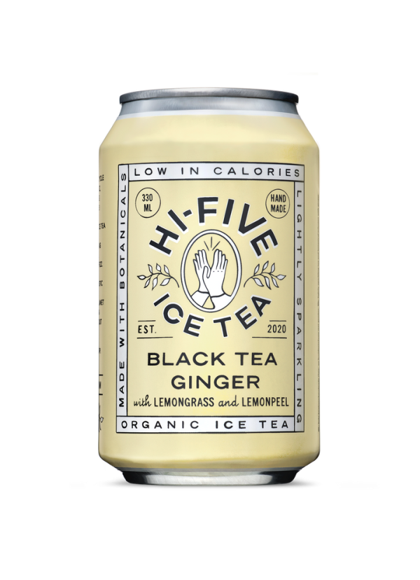 Hi-Five Ice Tea Gingembre Thé Noir 330Ml