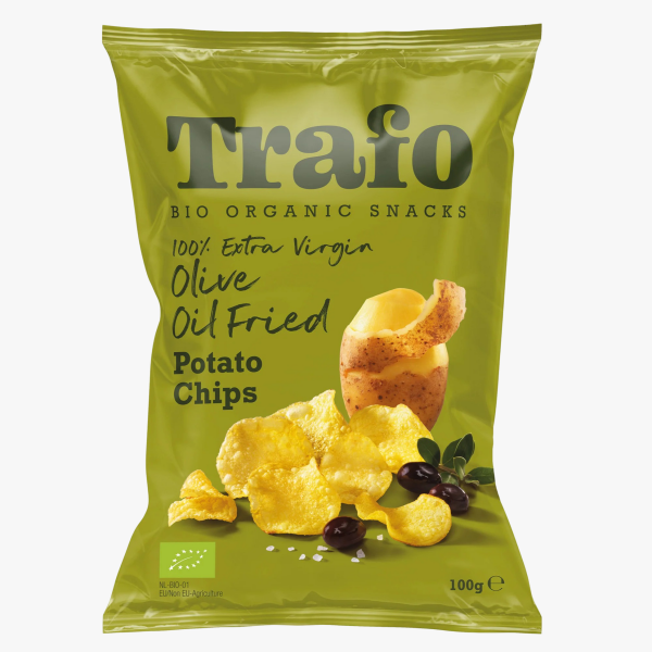 Trafo Crisps Fried In Olive Oil 100G