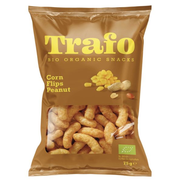 Trafo Chips Curly Cacahuète 75G